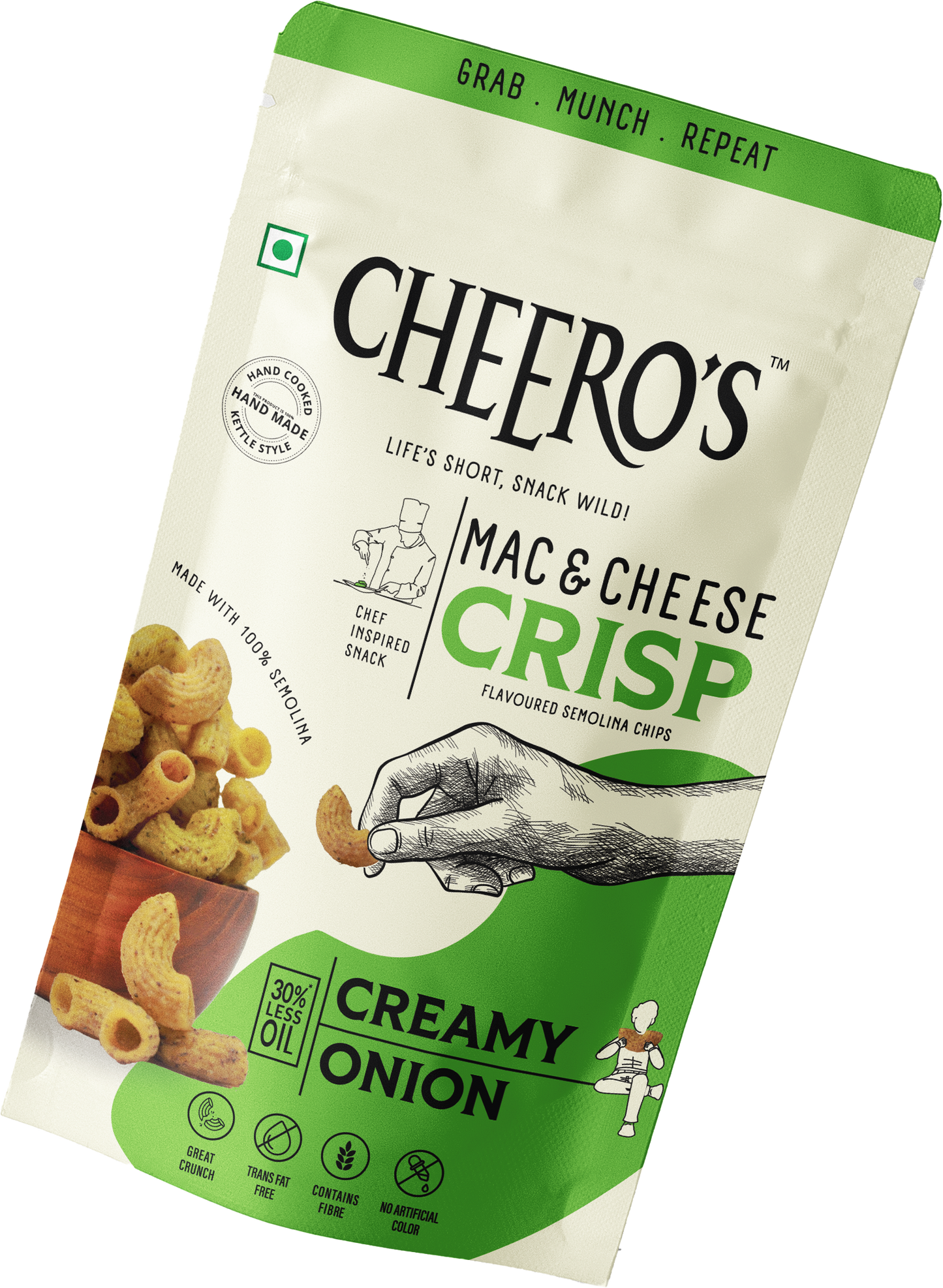 Mac & Cheese Crisp - B2B Sample Pack | All flavours | Pack of 60